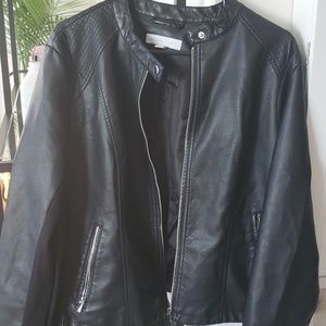 Leather jacket